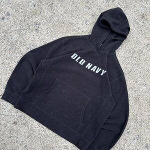 Y2K Old Navy Black Pullover Hoodie